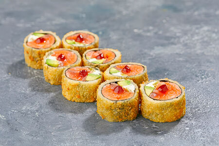 Сяке темпура ролл