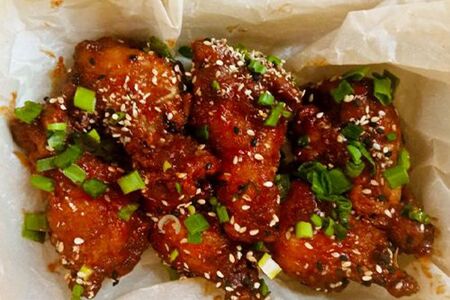 Куриные крылышки по-тайски острые