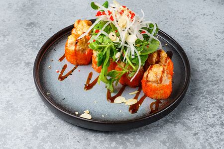 Лосось запеченный грин