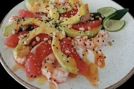 Карпаччо из креветок