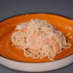 Паста с креветками