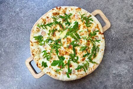 Пицца Креветки-руккола 