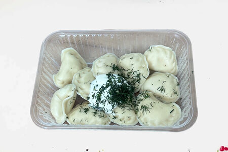 Домашние вареники с картошкой и грибами