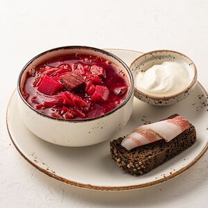 Борщ с говядиной