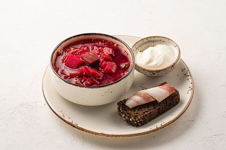 Борщ с говядиной