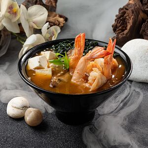 Мисо суп с креветками