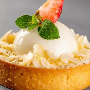 Тарталетка клубника-лайм