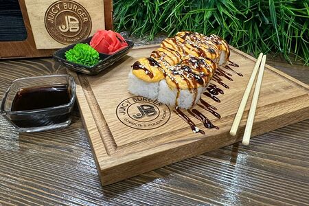 Запечённые роллы Чиз чикен