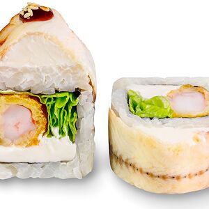 Дракон с креветкой