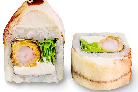 Дракон с креветкой