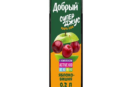 Сок Добрый Яблоко-вишня