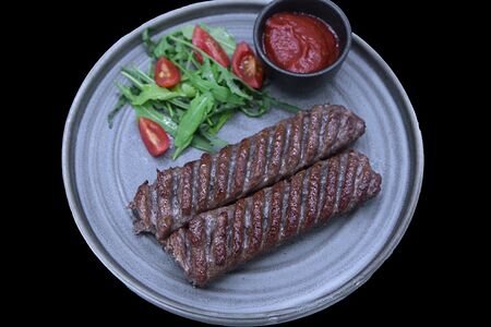 Кебаб из свинины и говядины