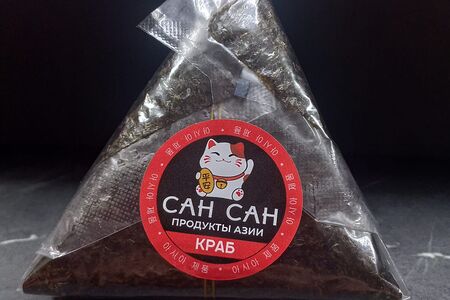 Онигири с крабом 