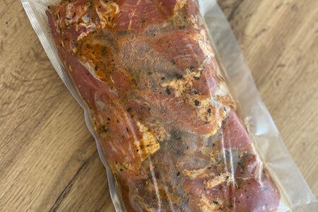 Свиные ребрышки маринованные