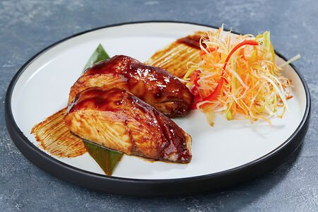 Глазированная черная треска мисо