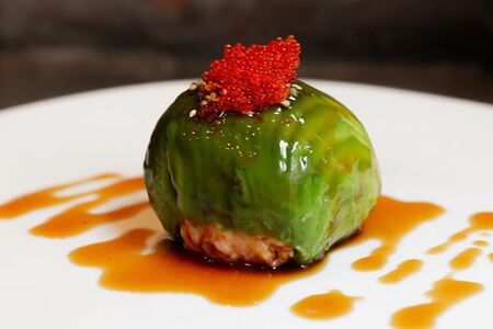 Бон-краб с икрой тобико