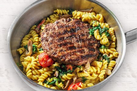 Бифштекс из мраморной говядины