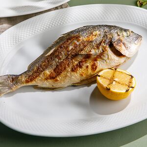 Дорадо на гриле