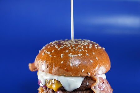 Бургер Smash блю-чиз