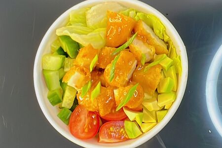 Поке с цыпленком