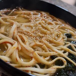 Острый суп с креветкой