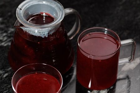 Малиновый чай