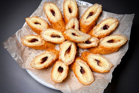 Бананы с тоса в кляре