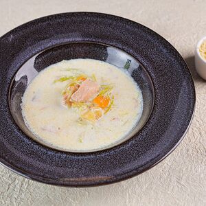 Карельский рыбный суп на сливках