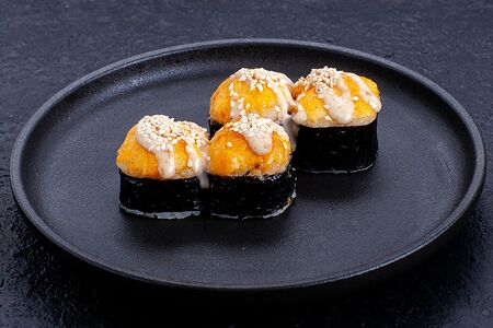 Запеченный с креветкой