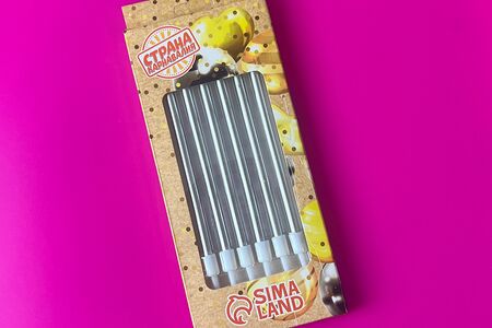 Набор свечей (серебро)