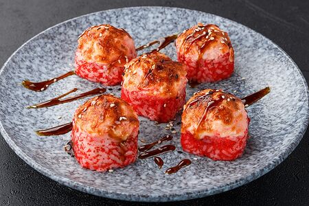 Ролл запеченный Эби гриль