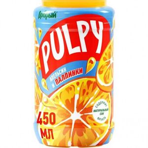 Добрый Pulpy апельсин и палпинки