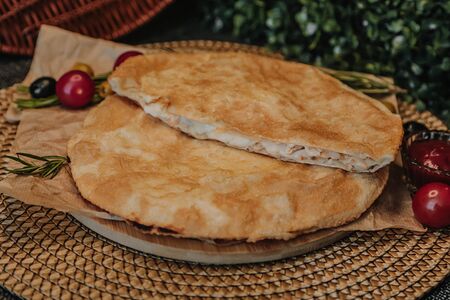 Пирог с курицей по-азиатски 