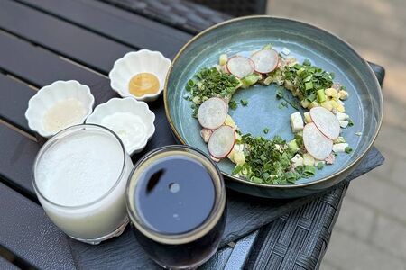 Окрошка на квасе