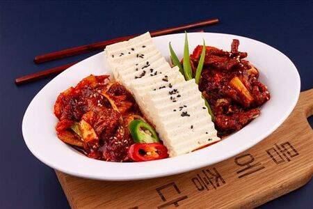 Тубу кимчи со свининой