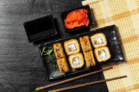 Ролл Темпурный с крабом