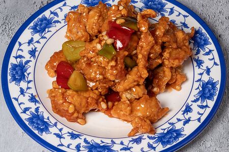 Курица в кисло-сладком соусе