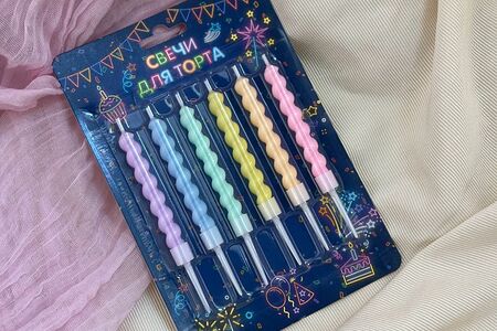 Свечи-спирали