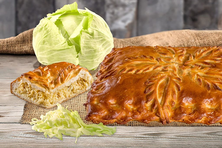 Пирог с капустой