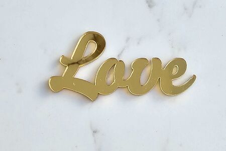 Топпер для торта Лав