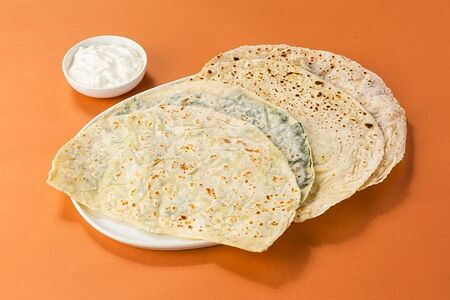 Кутабы с зеленью