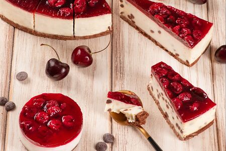 Чизкейк Вишня-шоколад