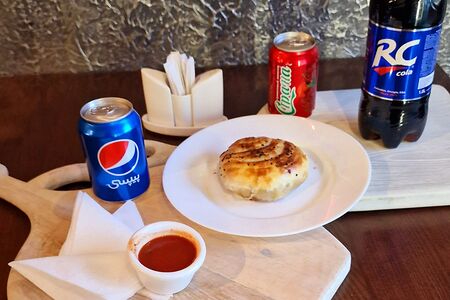 Слоеная самса с бараниной