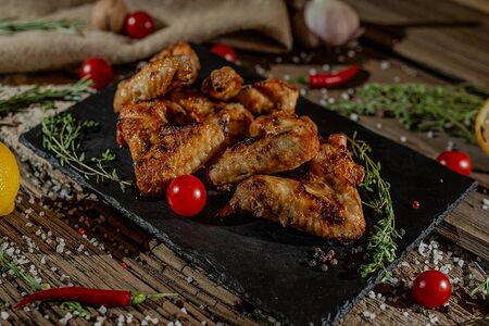 Шашлык из куриных крыльев
