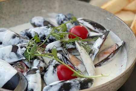 Мидии с дорблю