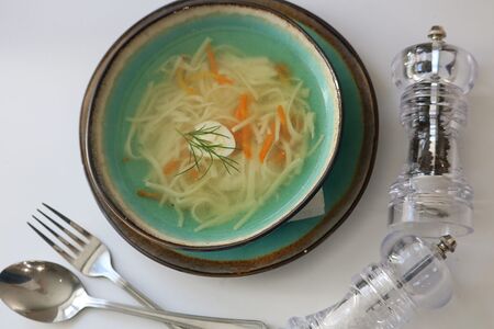 Суп куриный