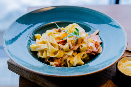 Феттуччине Карбонара