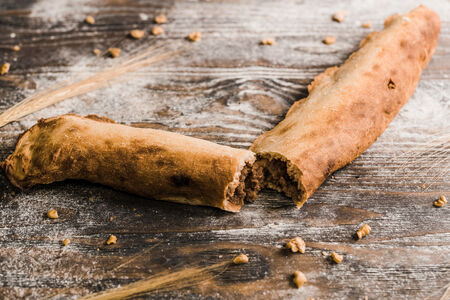 Лобиани с фасолью