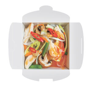 Хрустальная лапша с куриной грудкой сладкий чили