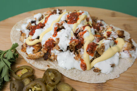 Шаверма острая в пите